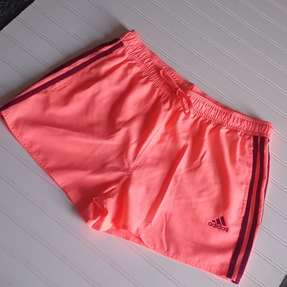 Adidas Striped Dri-Fit Athletic Shorts-#1805